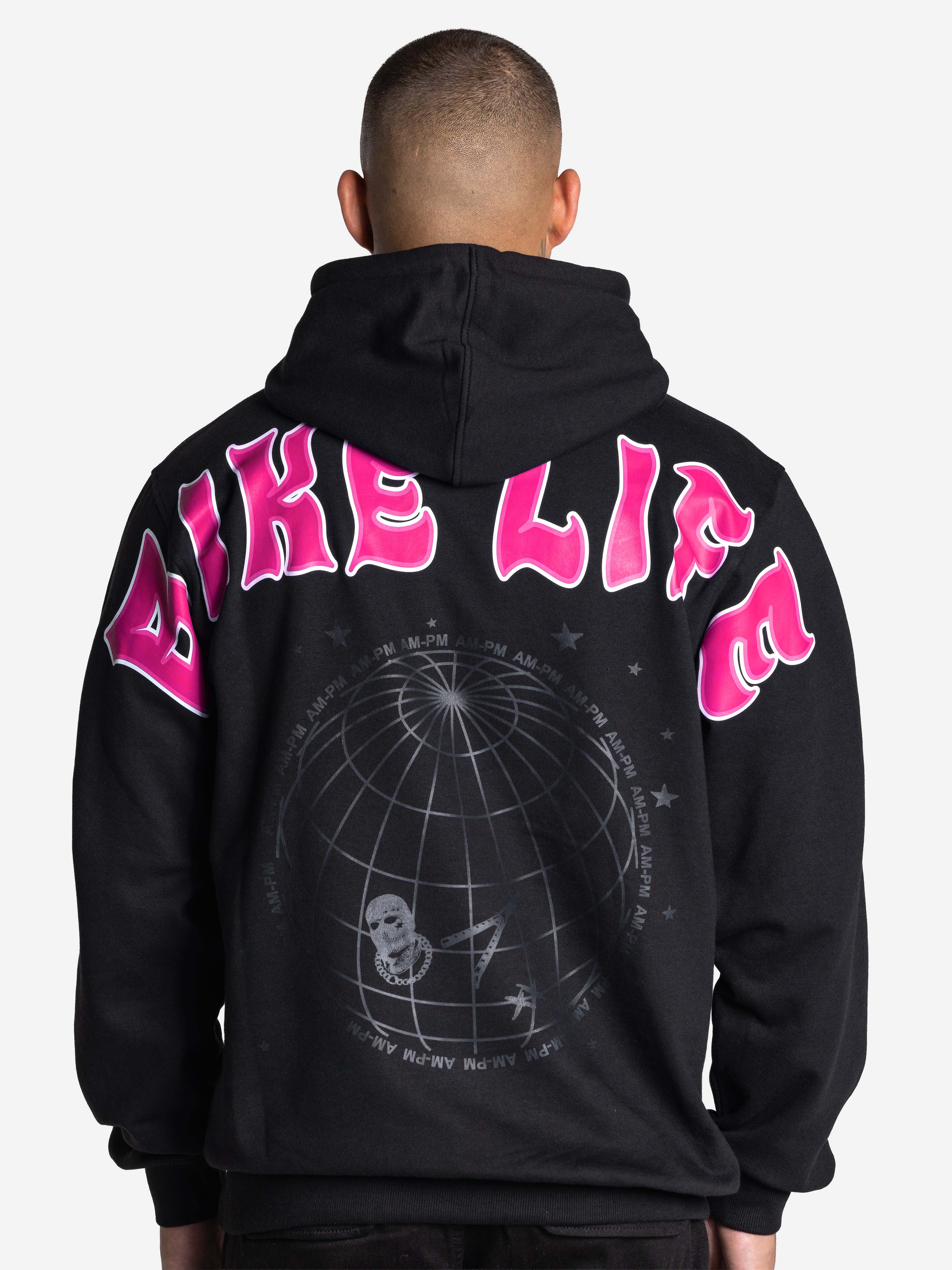 Bikelife Hoodie Pink - Image 2