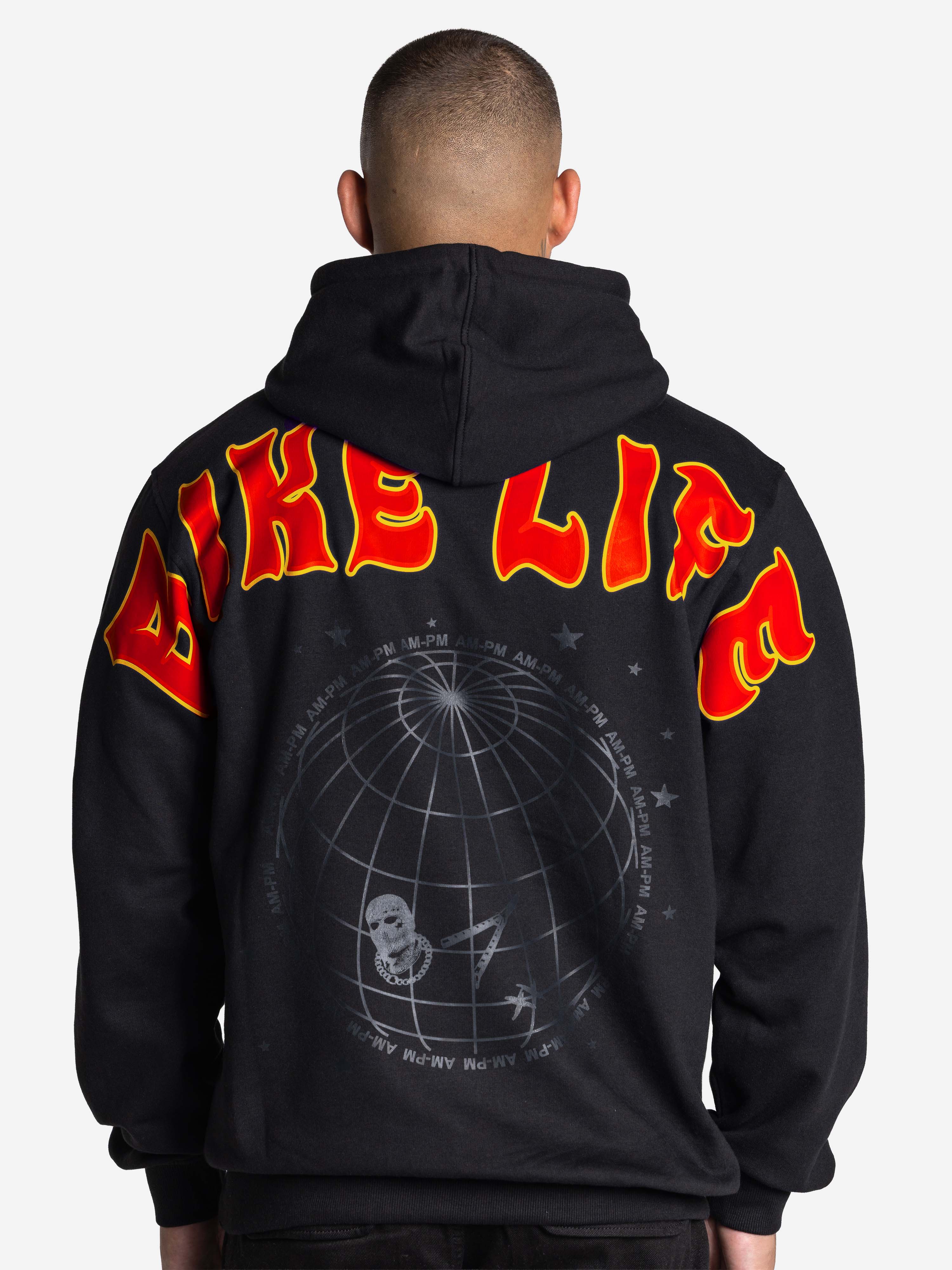 Bikelife Hoodie Red - Image 2