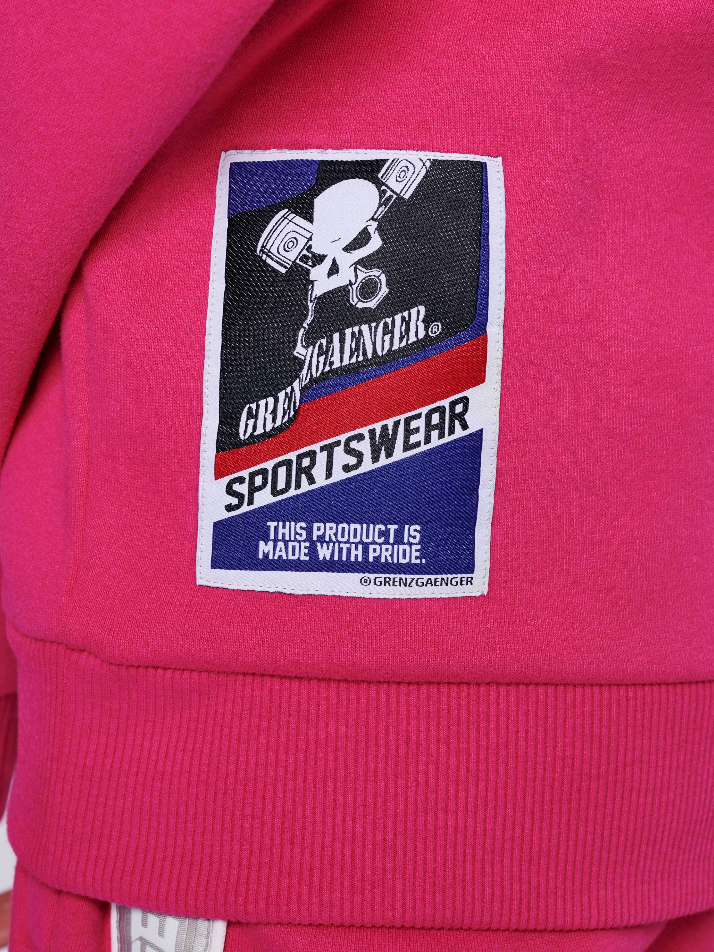 Box Hoodie Women Pink - Image 4