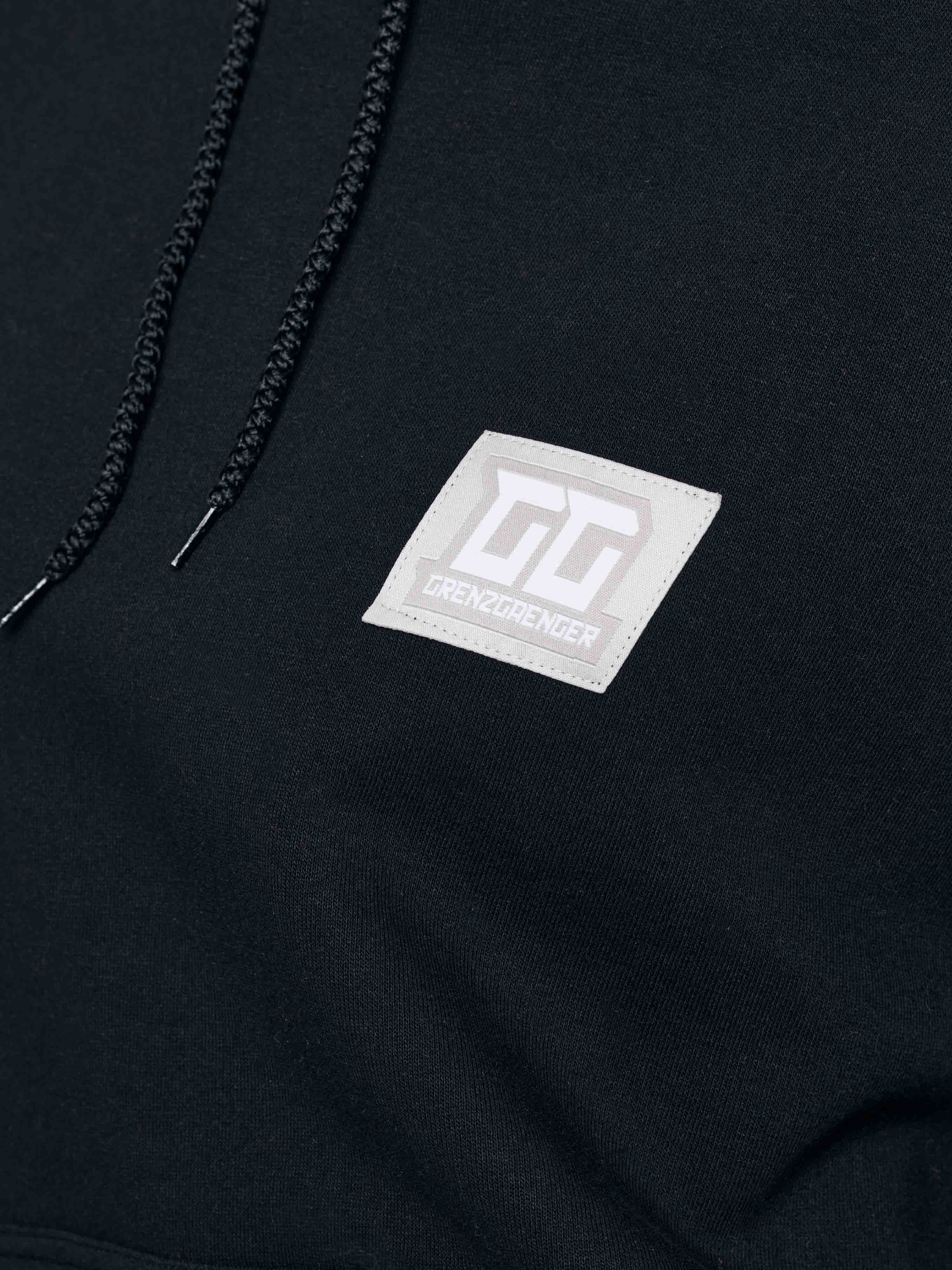 Box Hoodie Women Black - Image 5