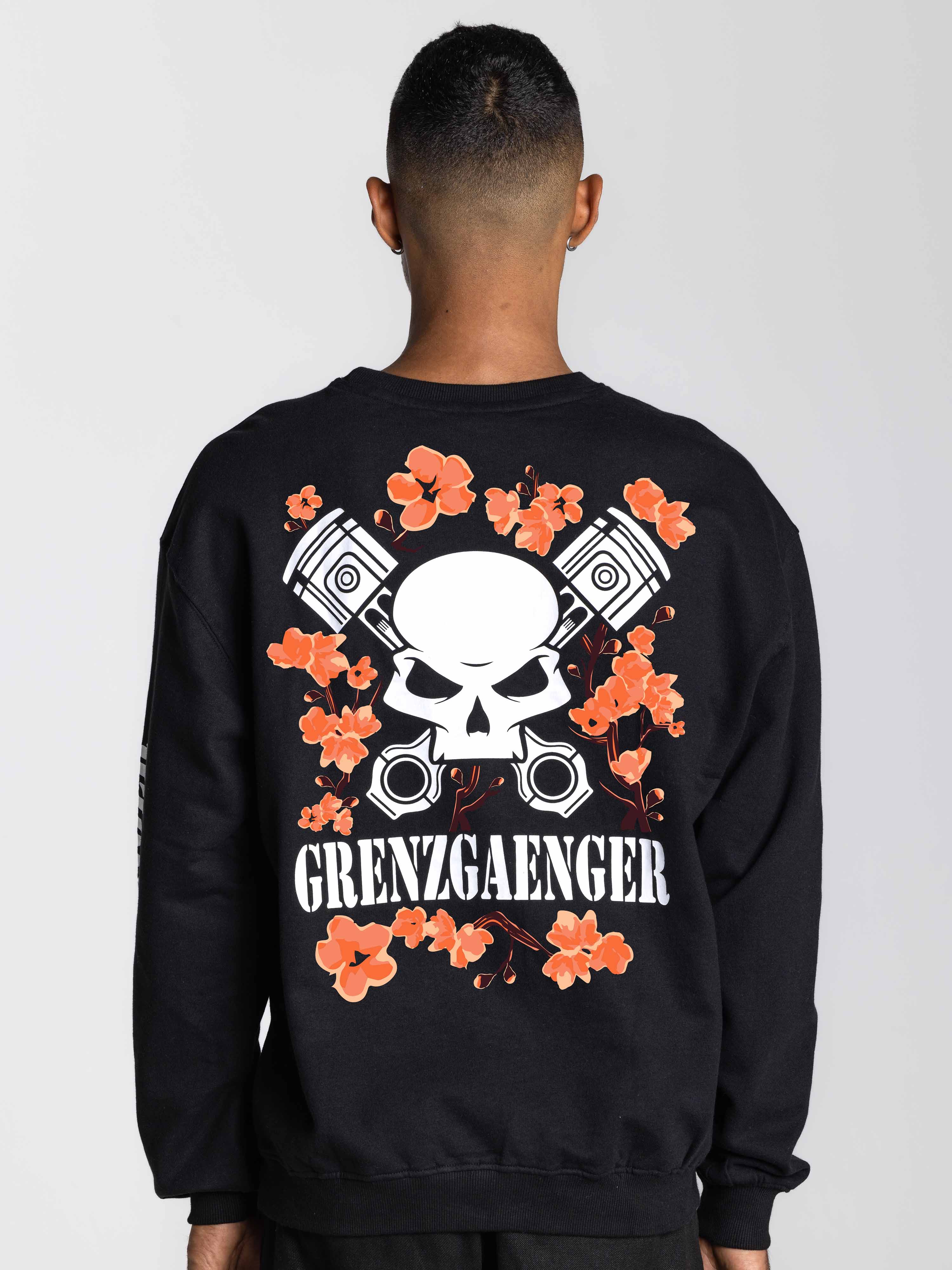 Cherry Blossom Crewneck blaze peach - Image 2