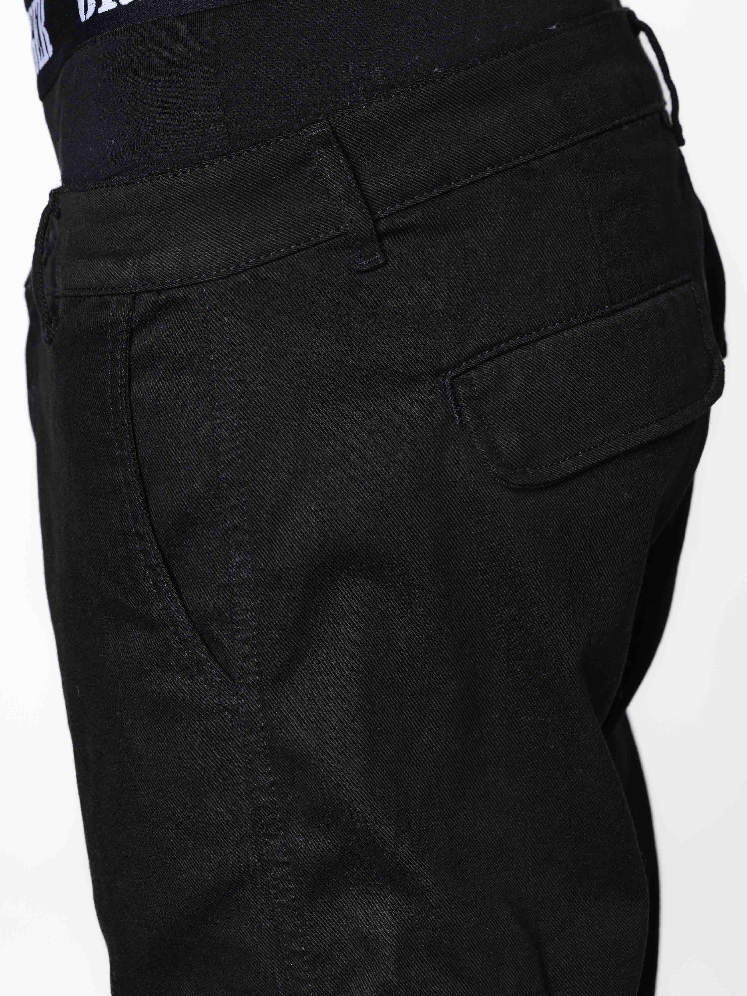 Classic Cargo Pants Black - Image 5