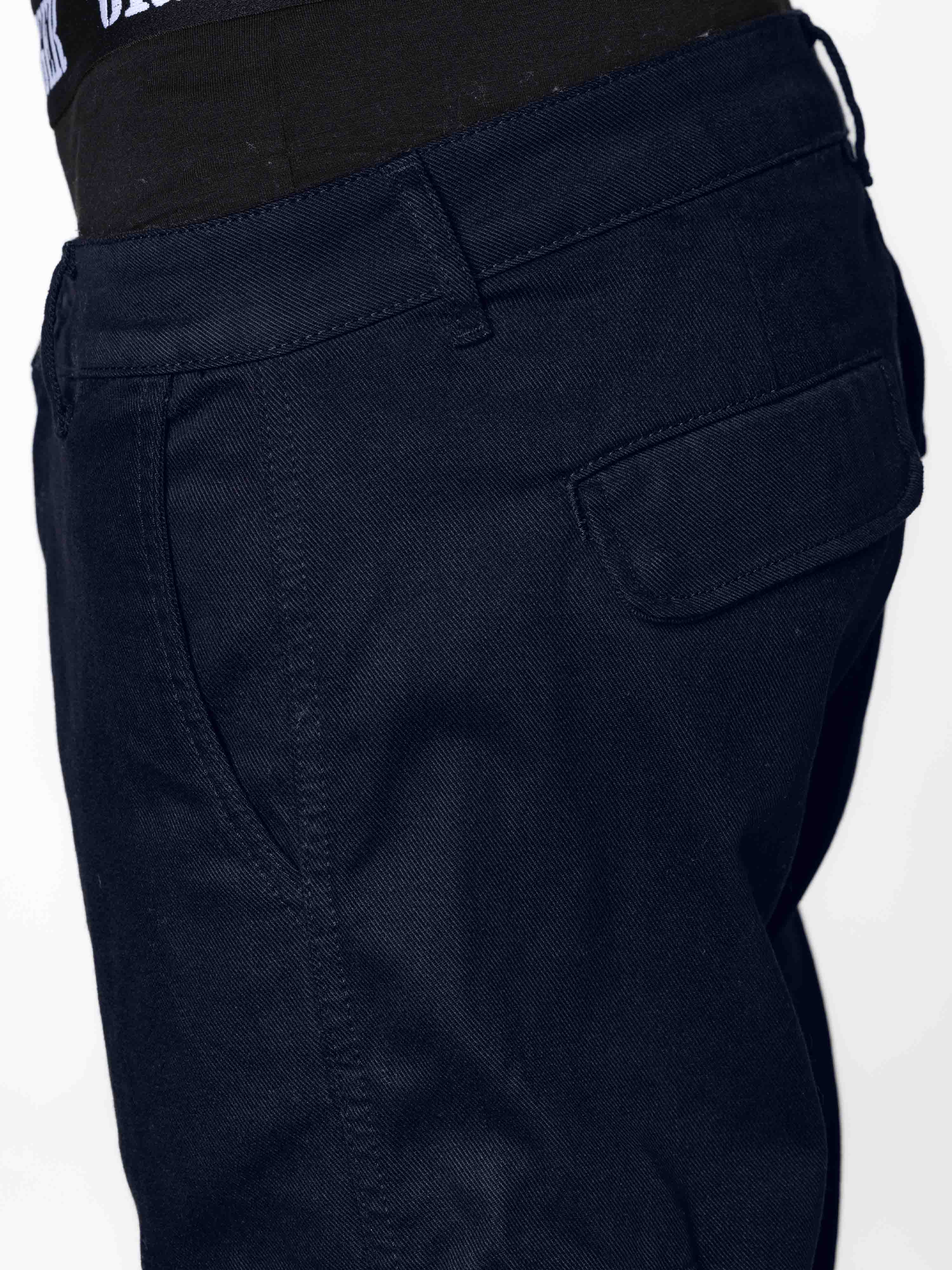 Classic Cargo Pants Blue - Image 3