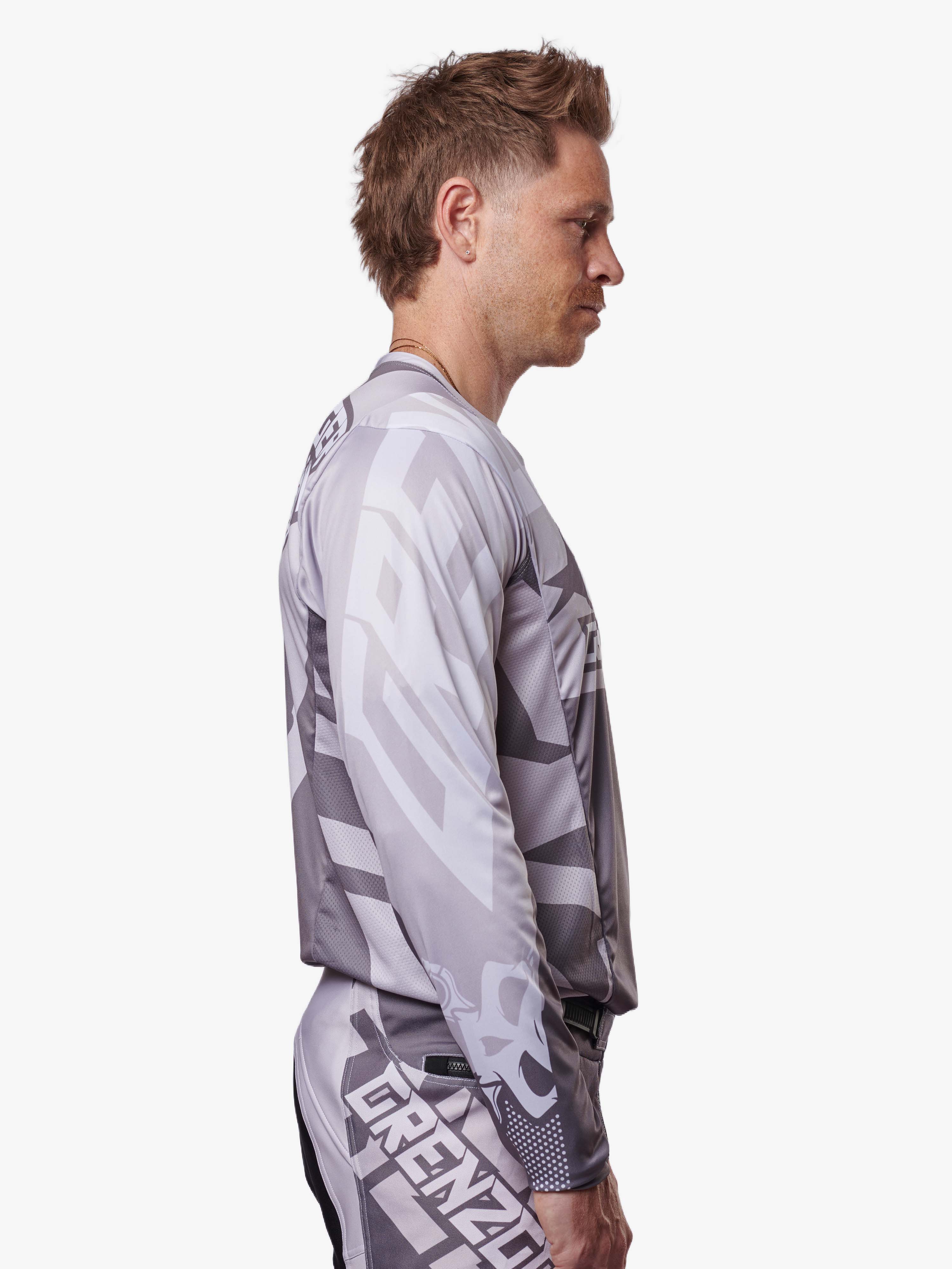 Endurance MX Jersey Grey - Image 3
