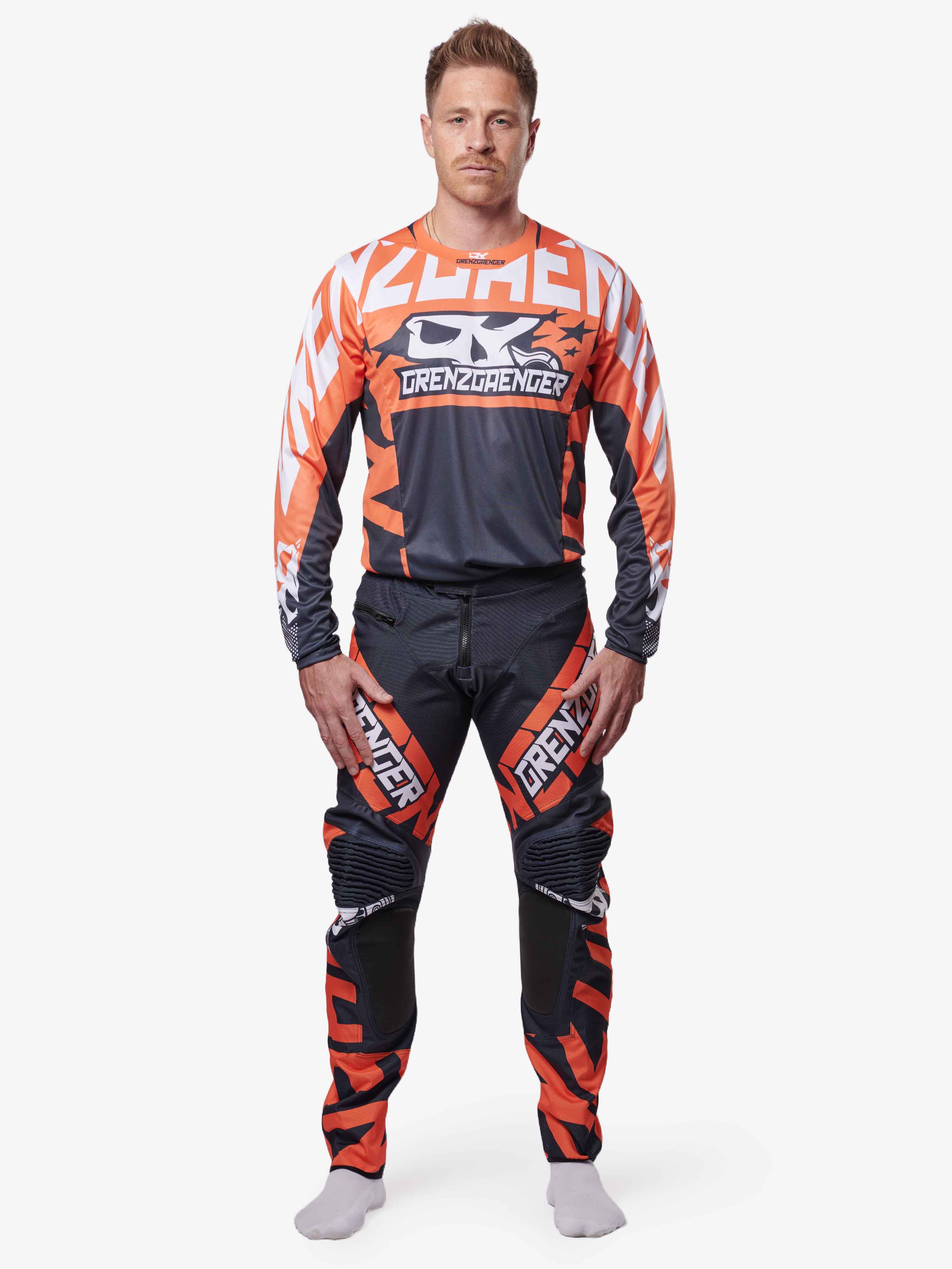 Endurance MX Jersey Orange - Image 4