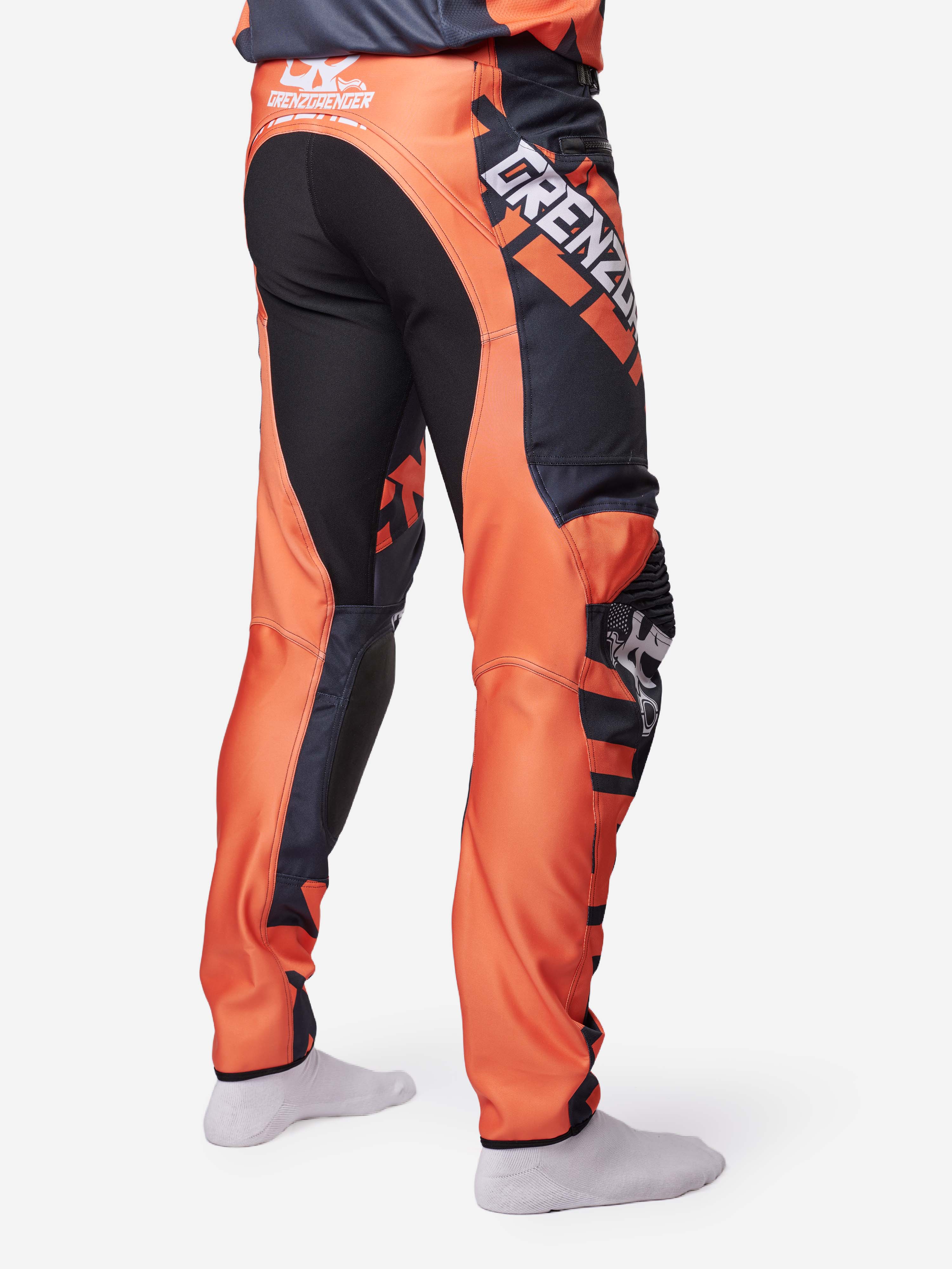 Endurance MX Pants Orange - Image 3