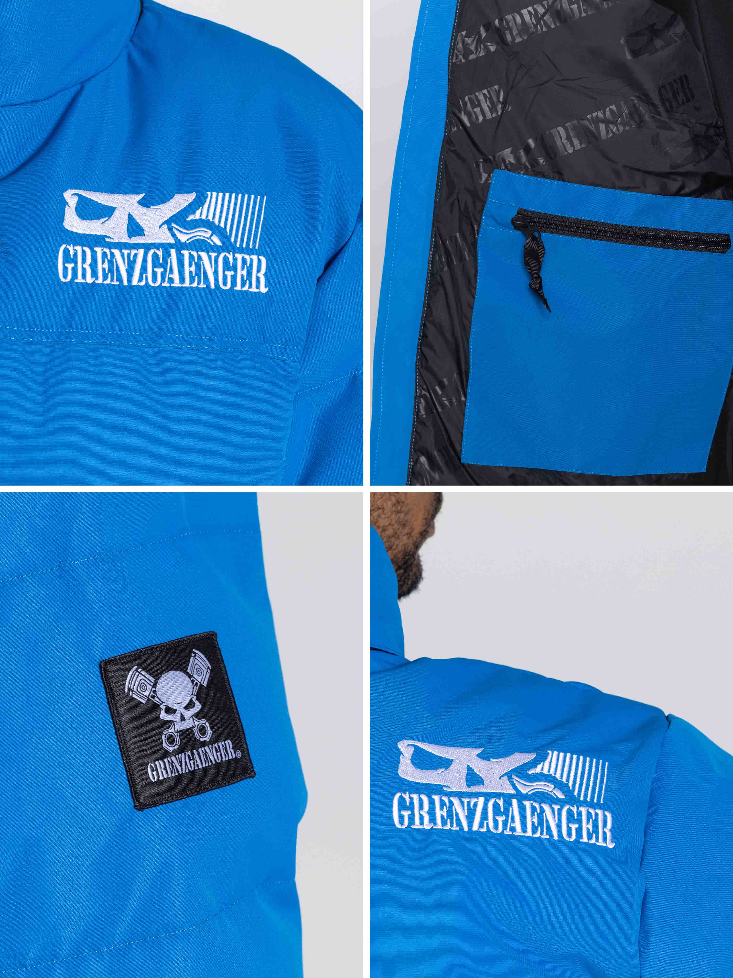 Grenzgaenger Puffer - blue - Image 7