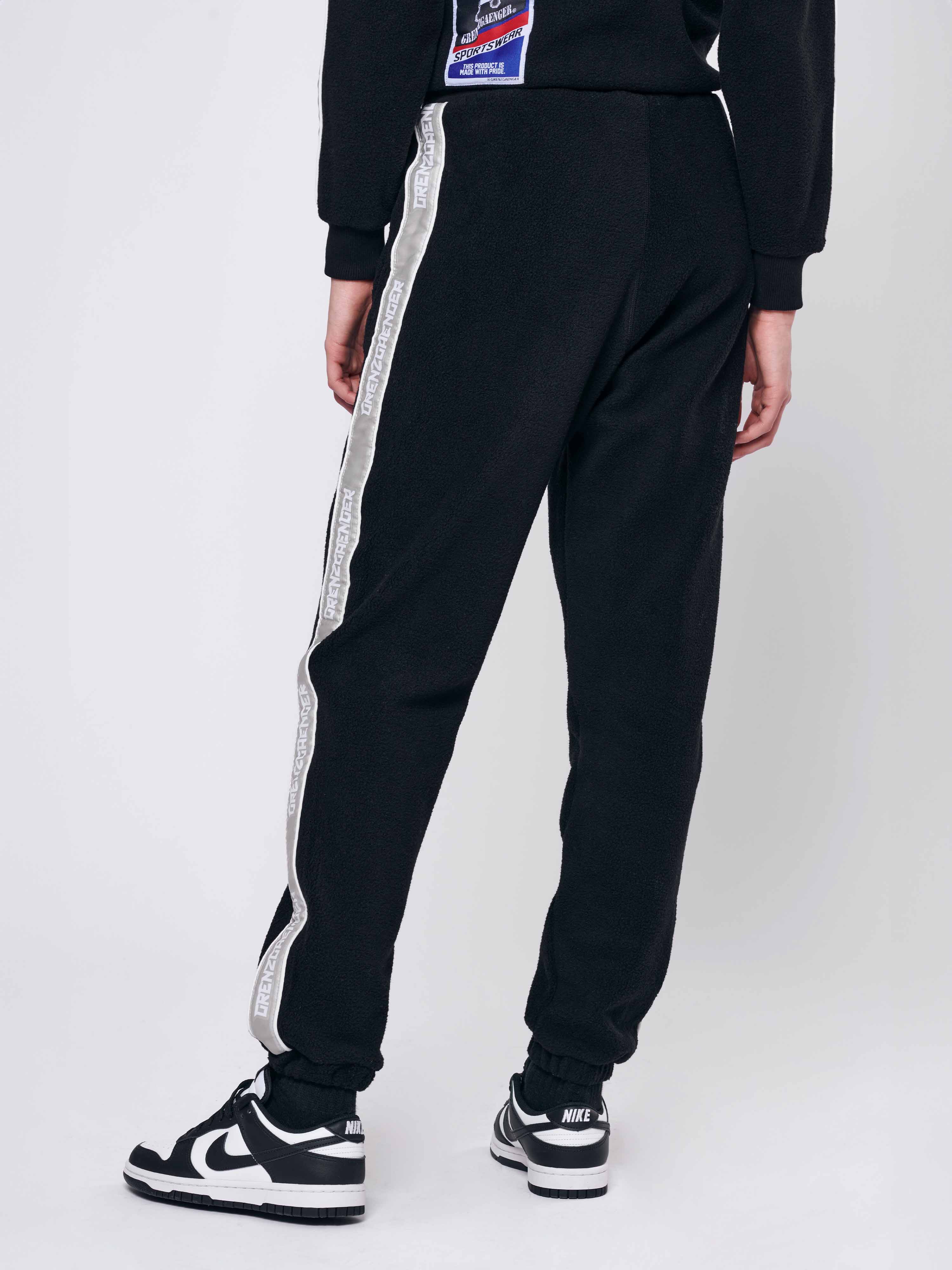 Sherpa Sweatpants Women Black - Image 2