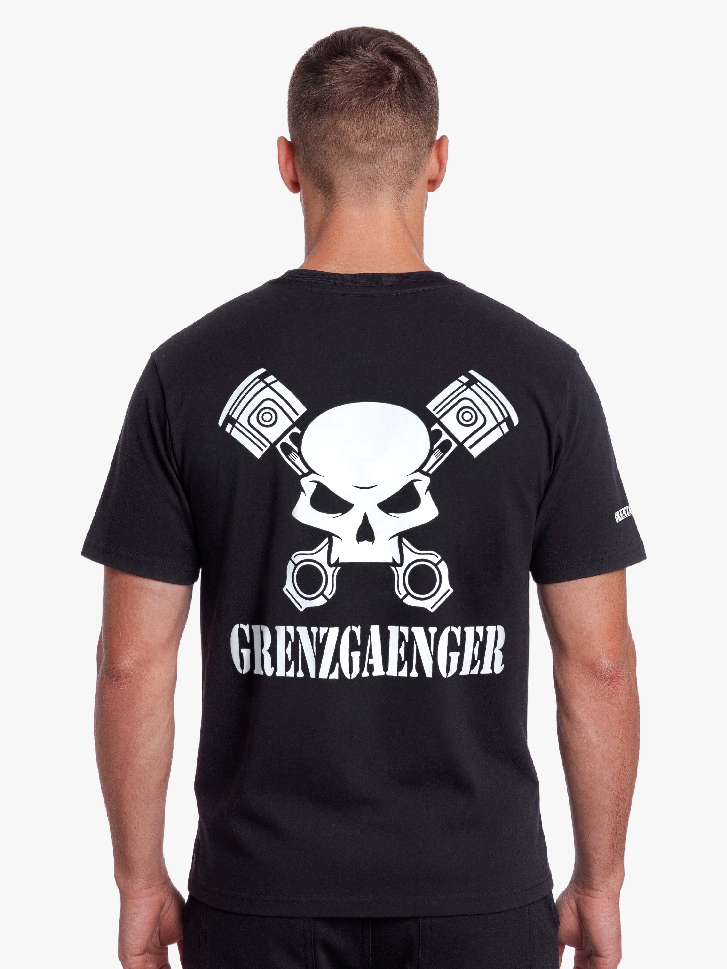 Grenzgaenger Skull T-Shirt - Image 2