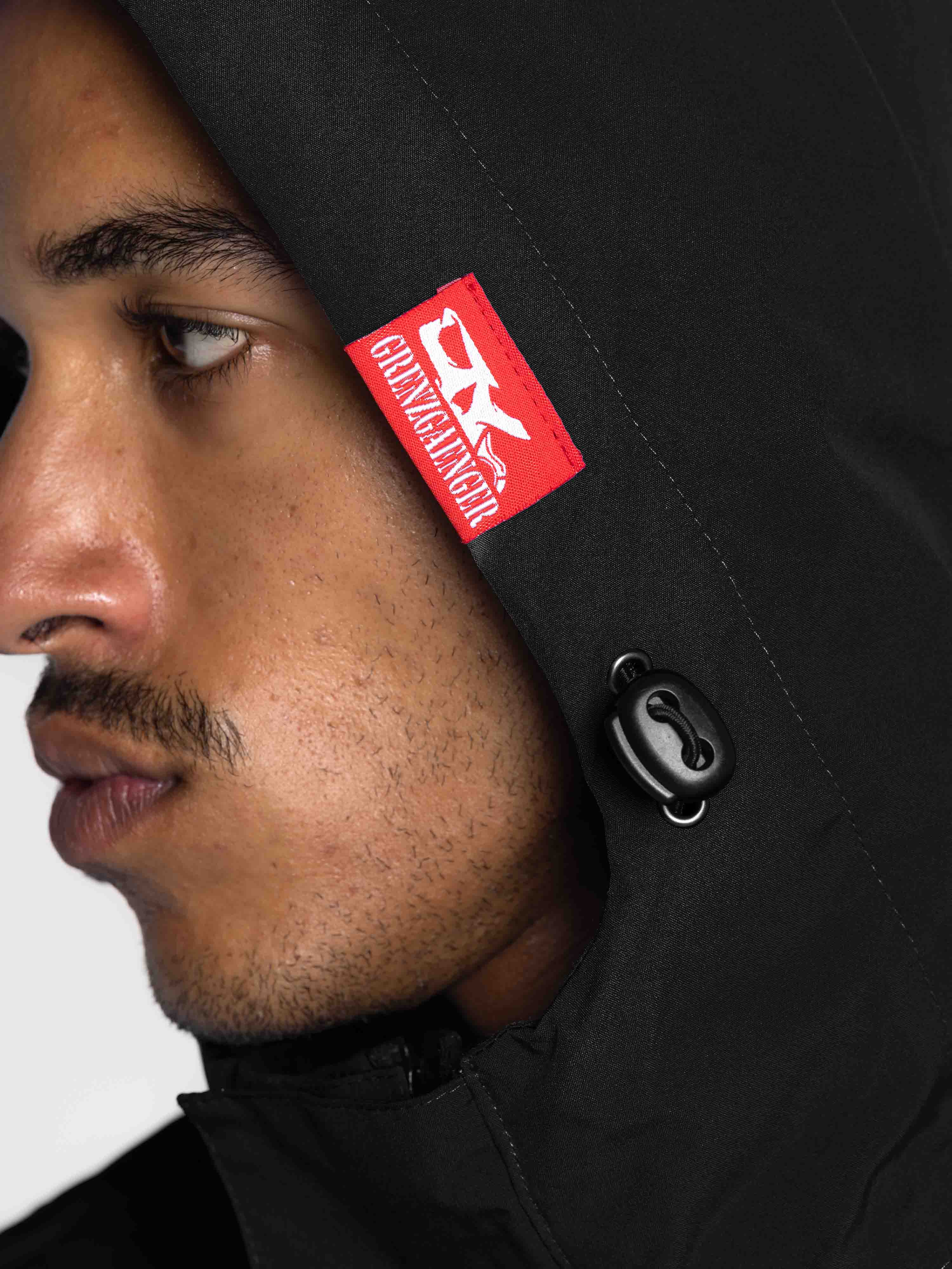 Skull Windbreaker Black - Image 6