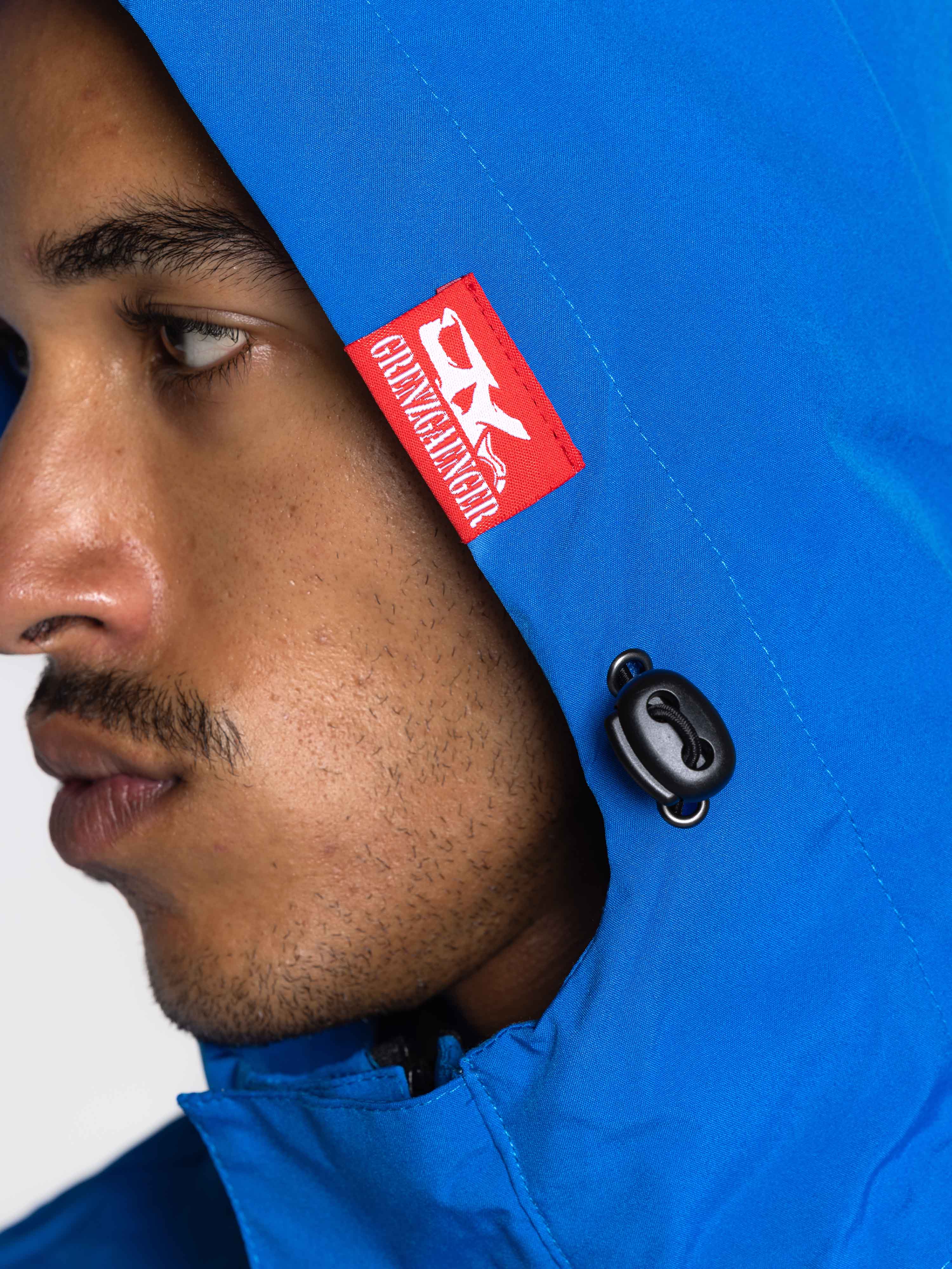 Skull Windbreaker Blue - Image 5