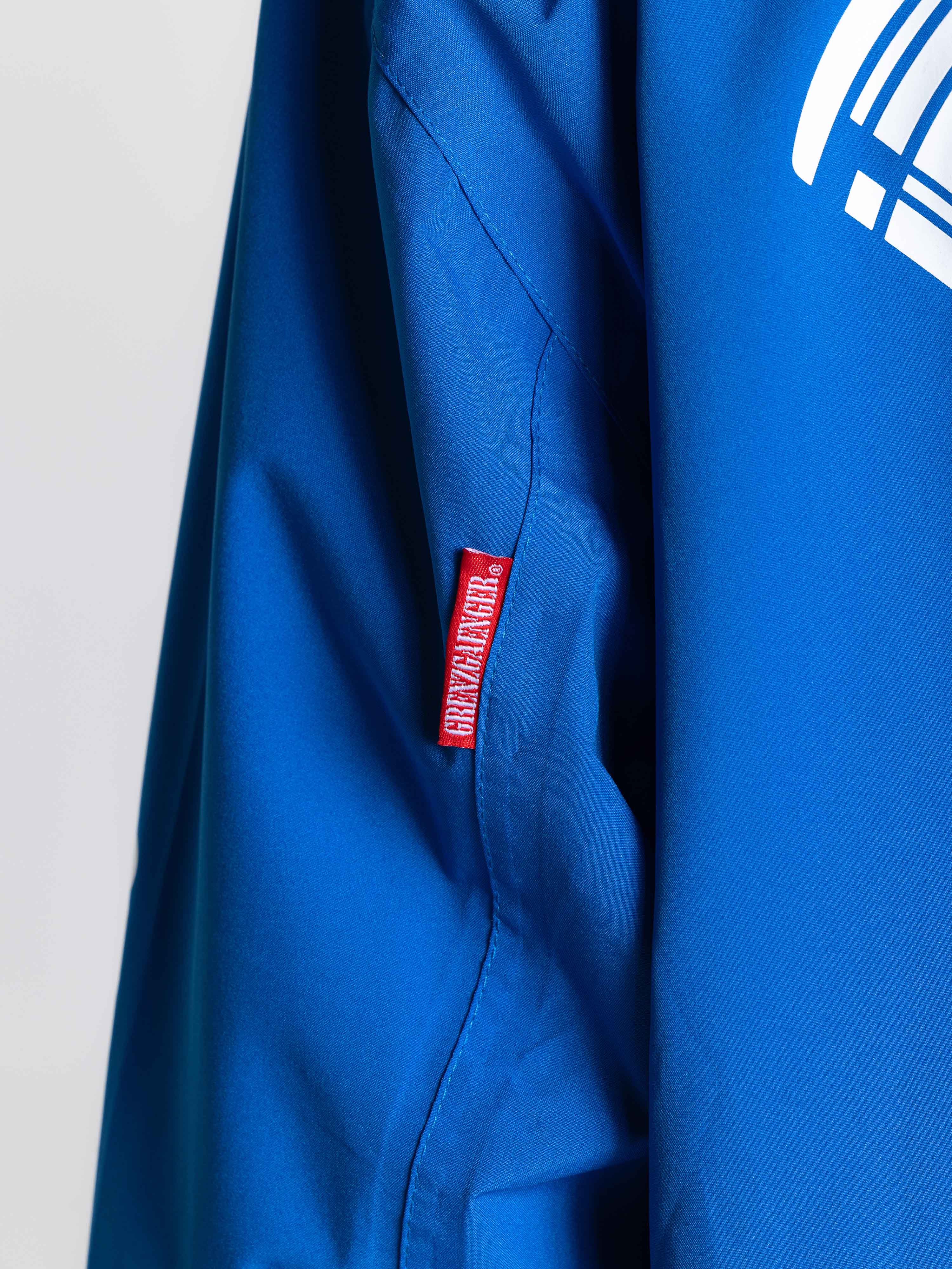 Skull Windbreaker Blue - Image 6