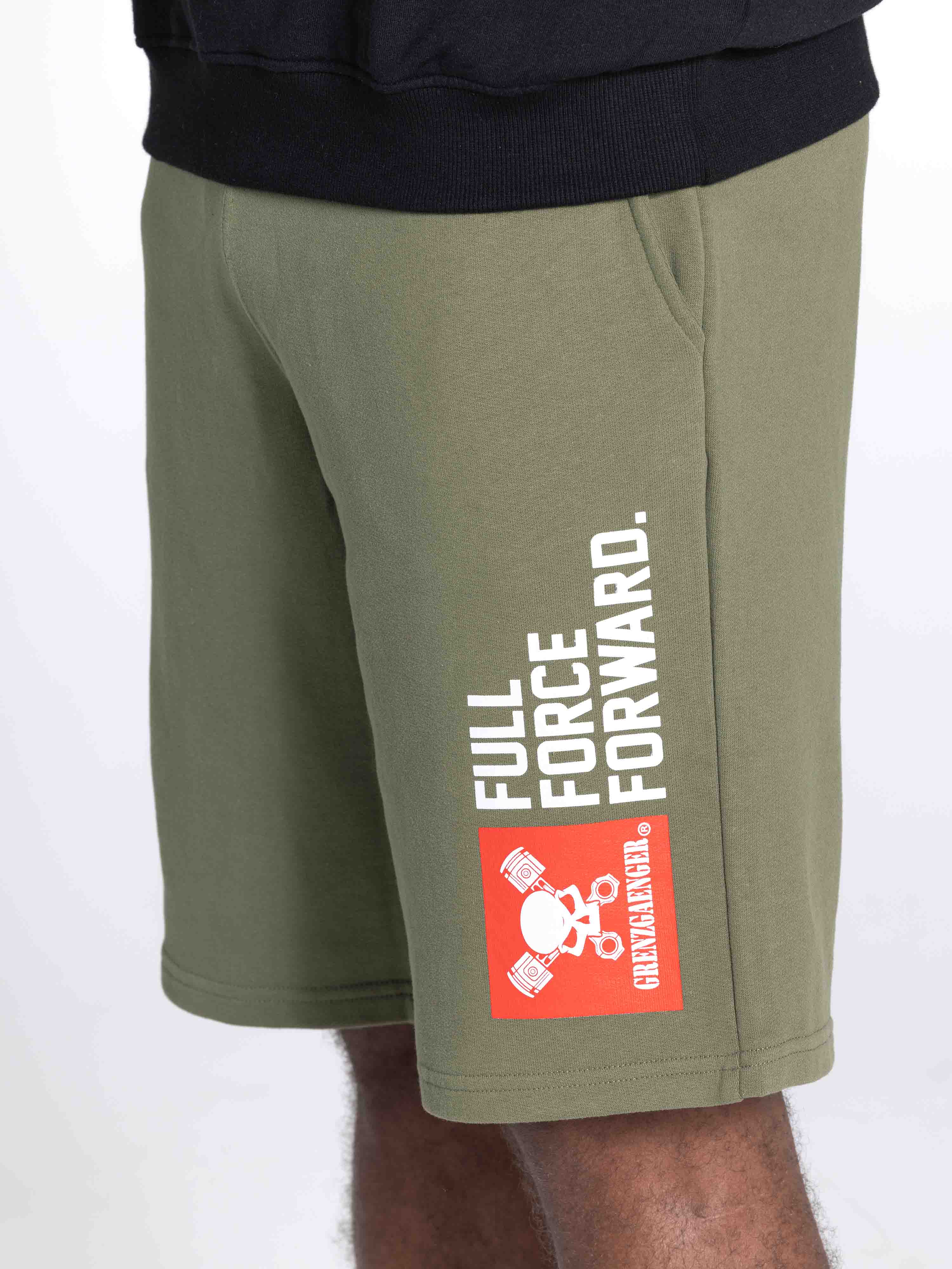 Triple F Shorts olive green - Image 3