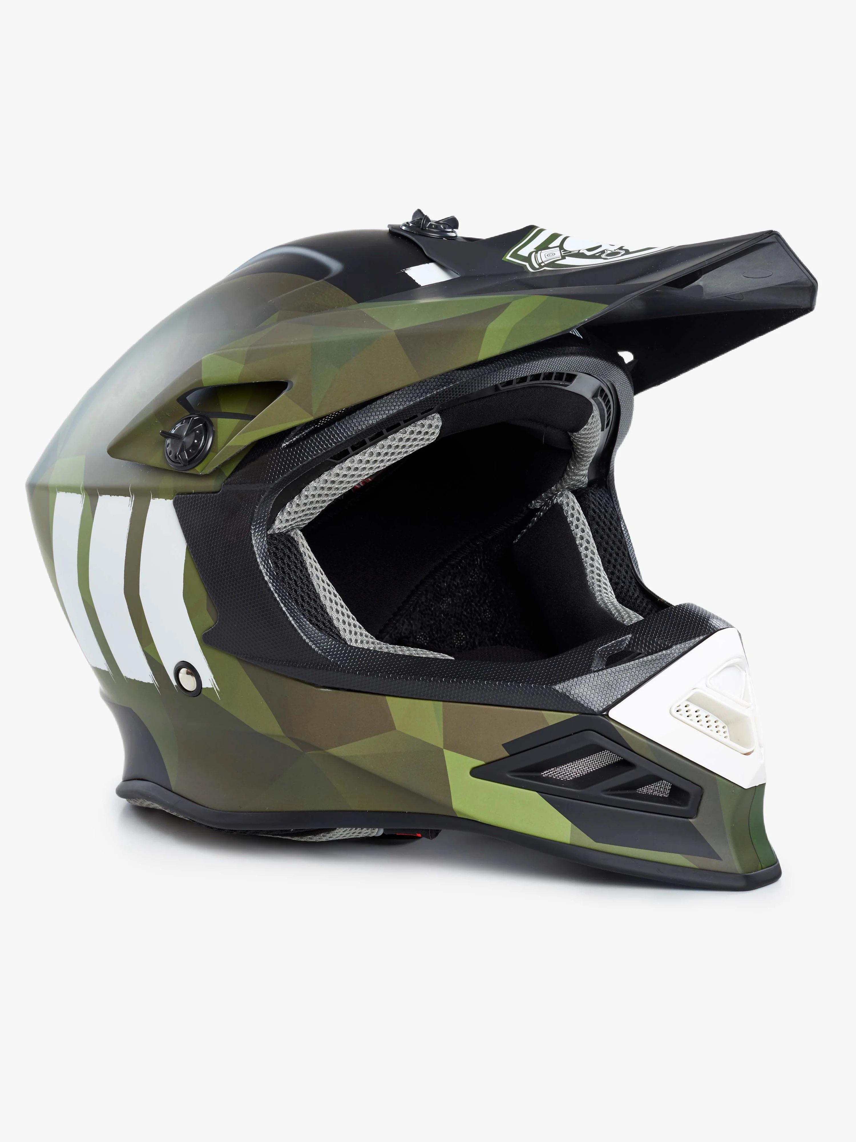 MX Race Helmet Green