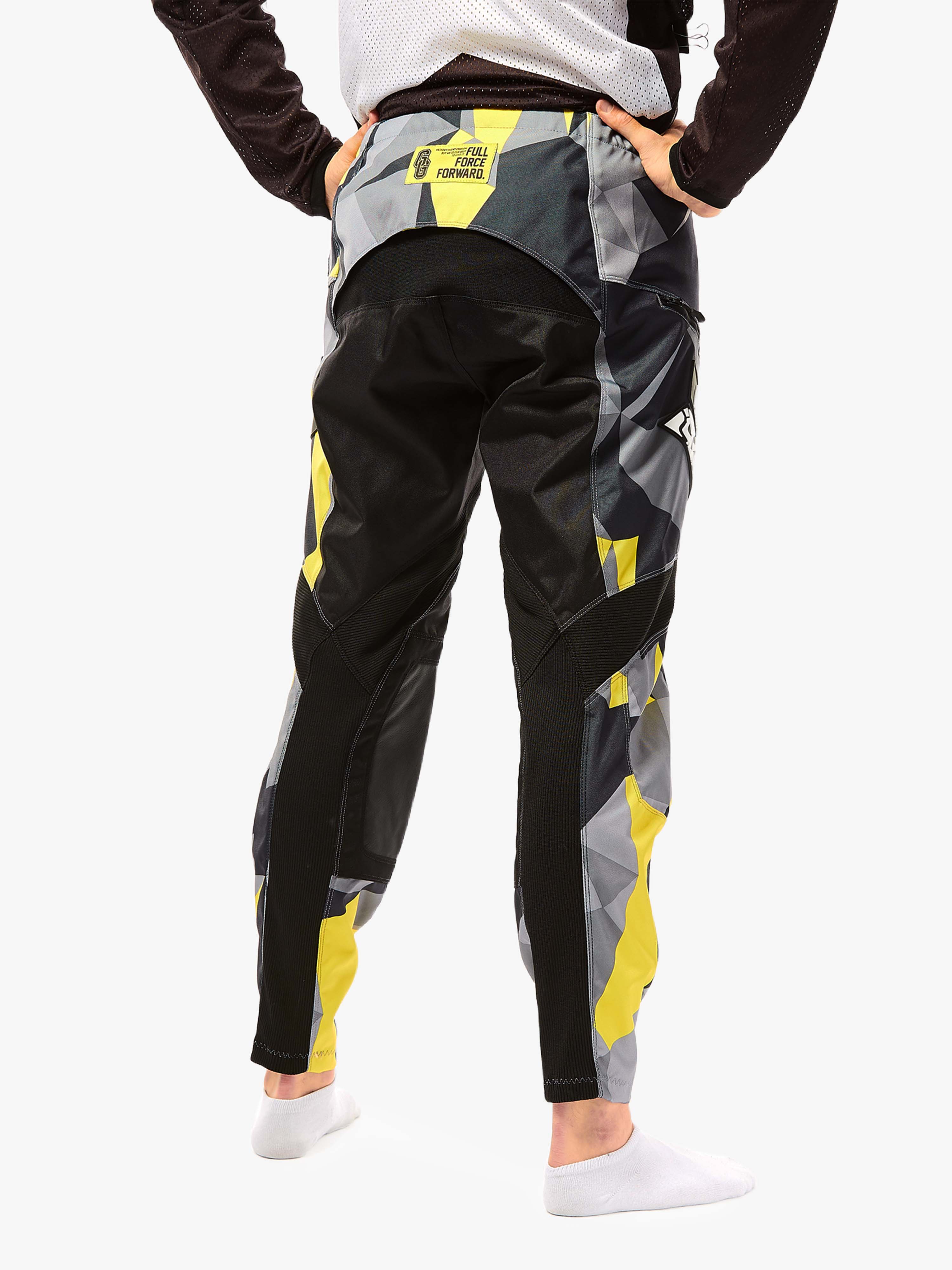 MX Race Pants Yellow - Image 2