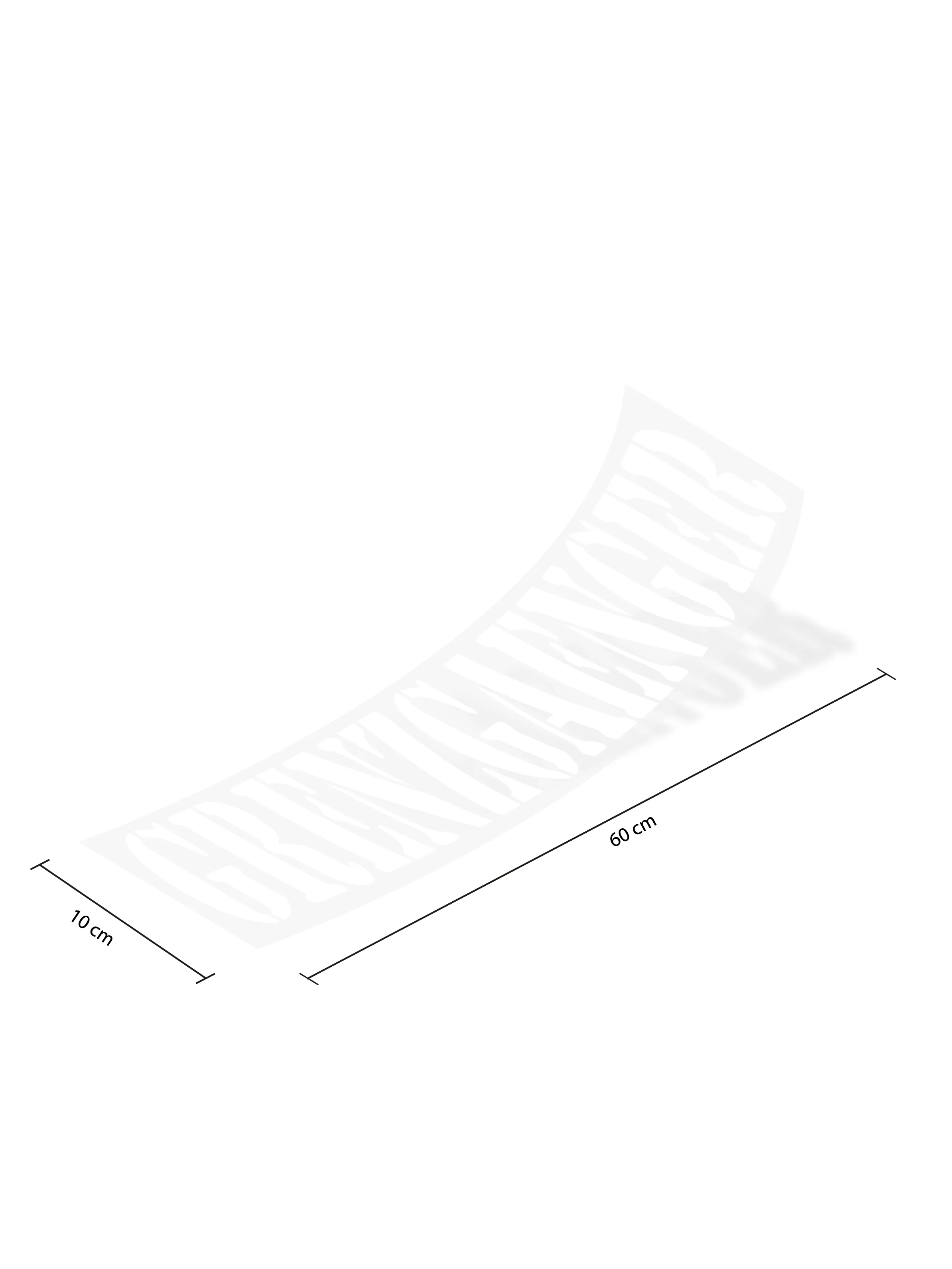 XXL Lettering Sticker - Image 2